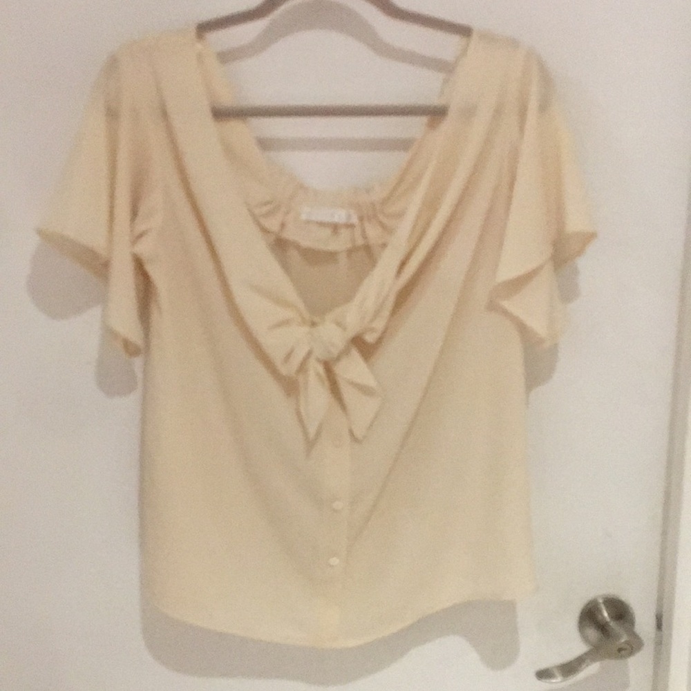 Blouse tie front from Potter’s Pot
